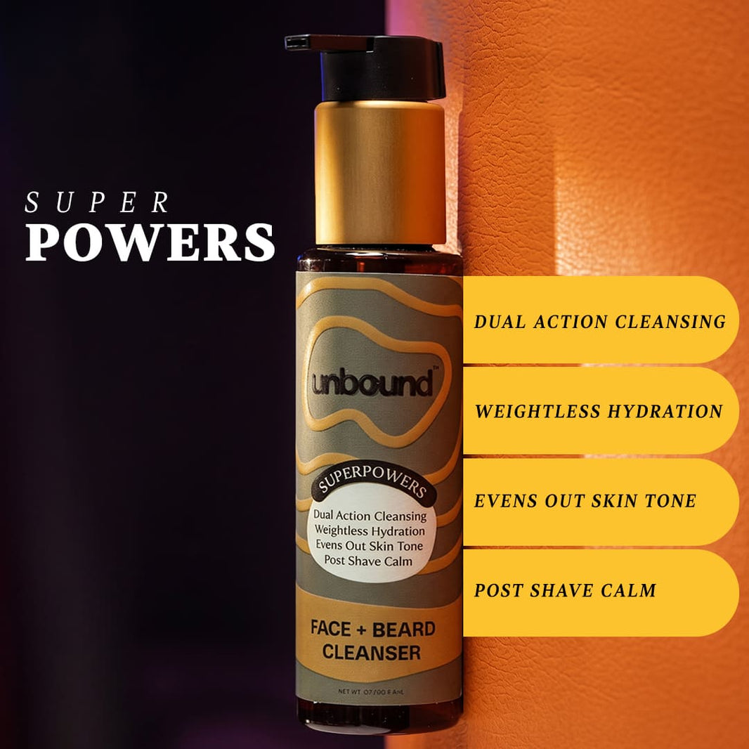 unbound cleanser with deep cleansing benefits