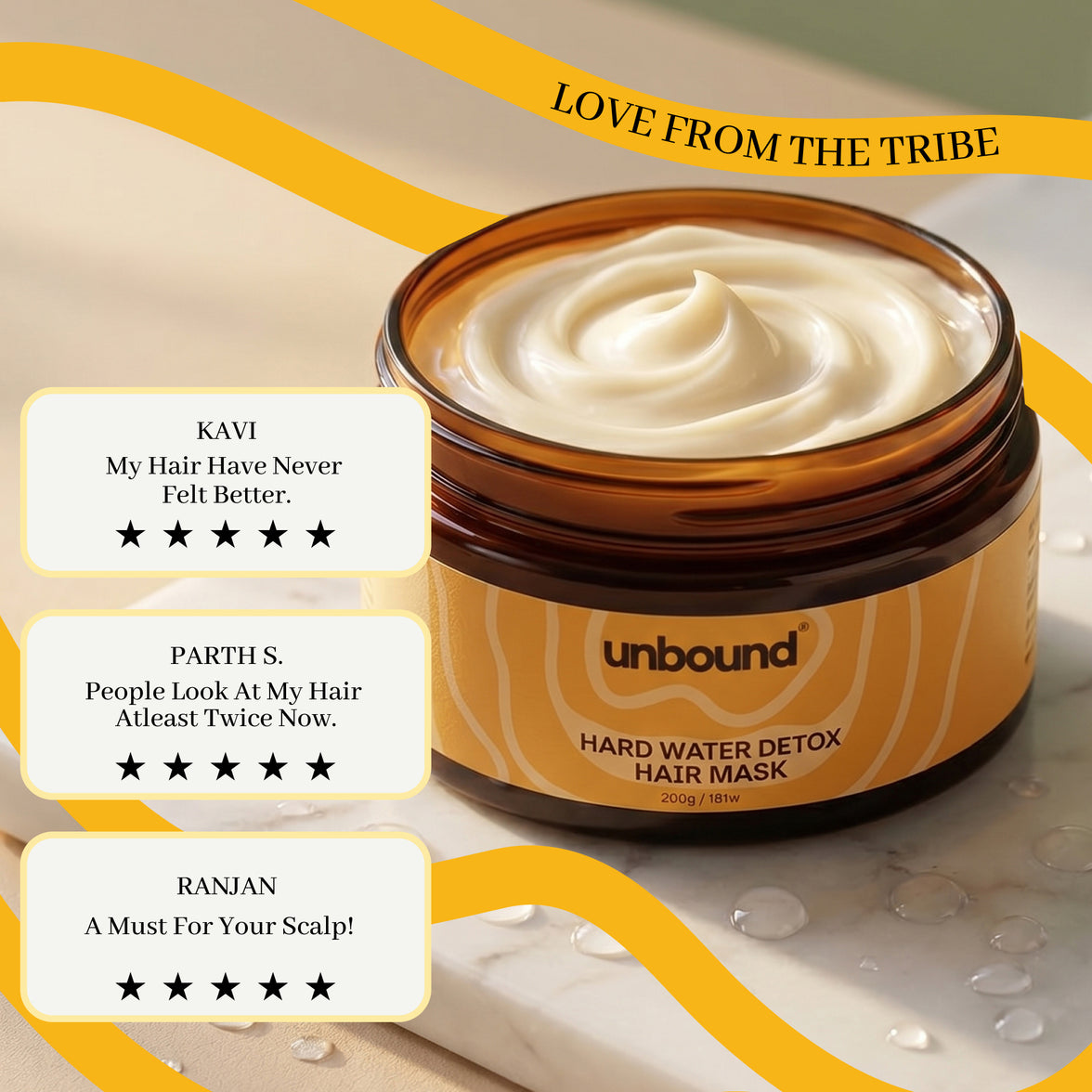 unbound hard water detox hair mask online reviews