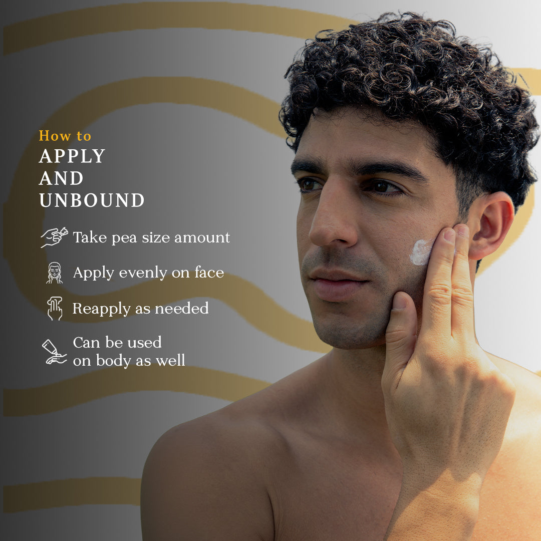 how to apply unbound spf 50+