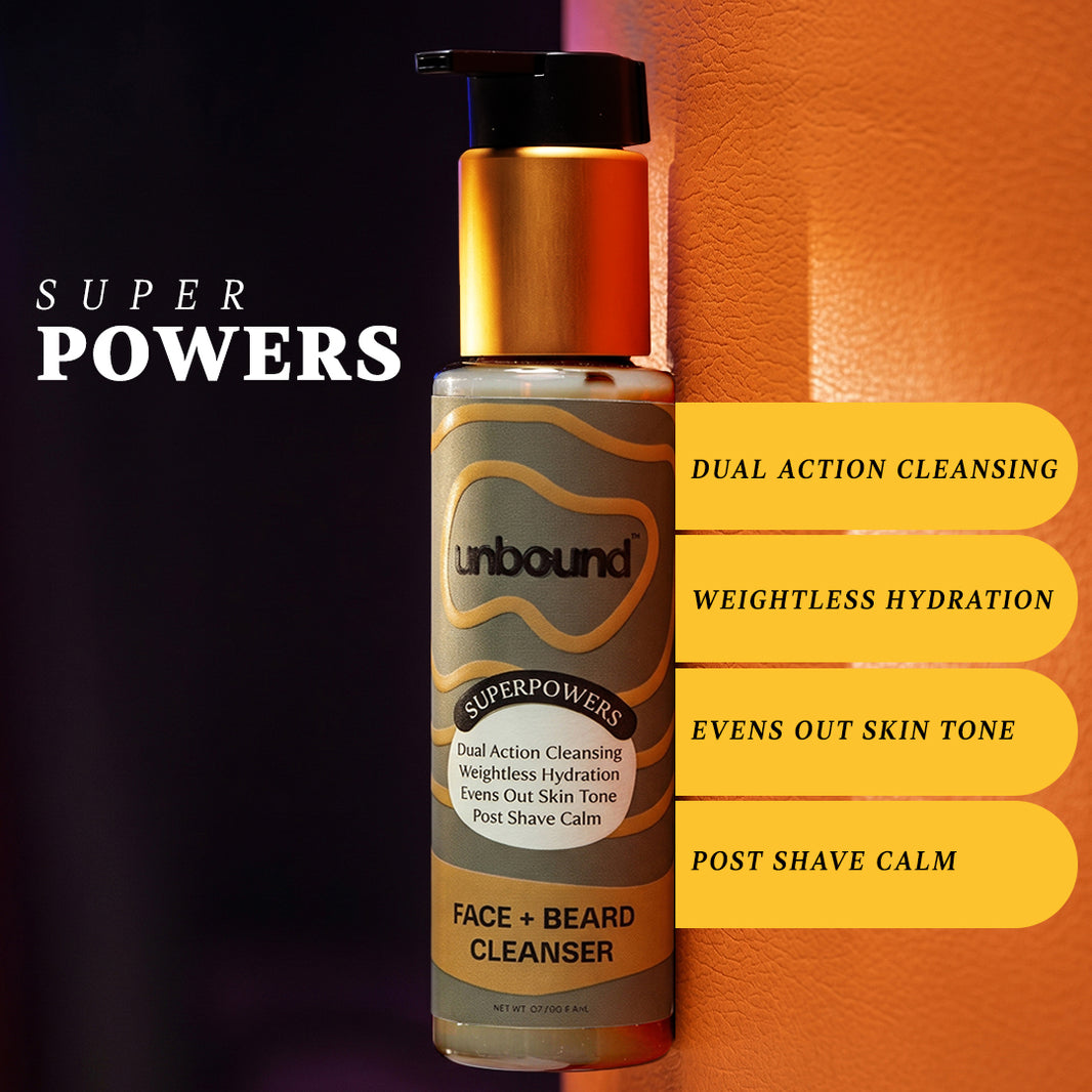 unbound cleanser with deep cleansing benefits