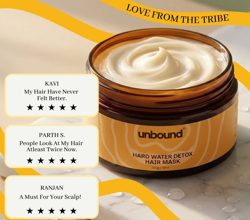 Hard Water Detox Hair Mask | Repair & Strengthen Hair