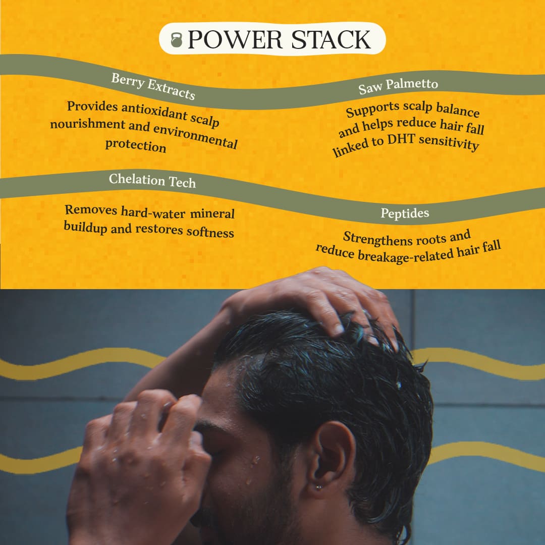 unbound hard water detox hair mask power stack