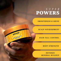 unbound hard water detox hair mask super powers