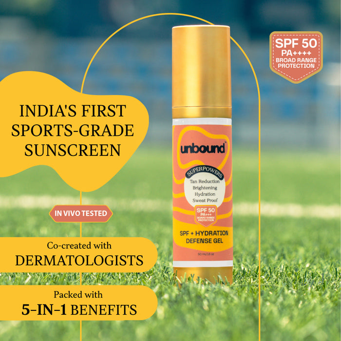 unbound spf + hydration defense gel