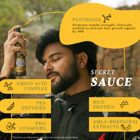 unbound volumizing hair mist + strength tonic secret sauce